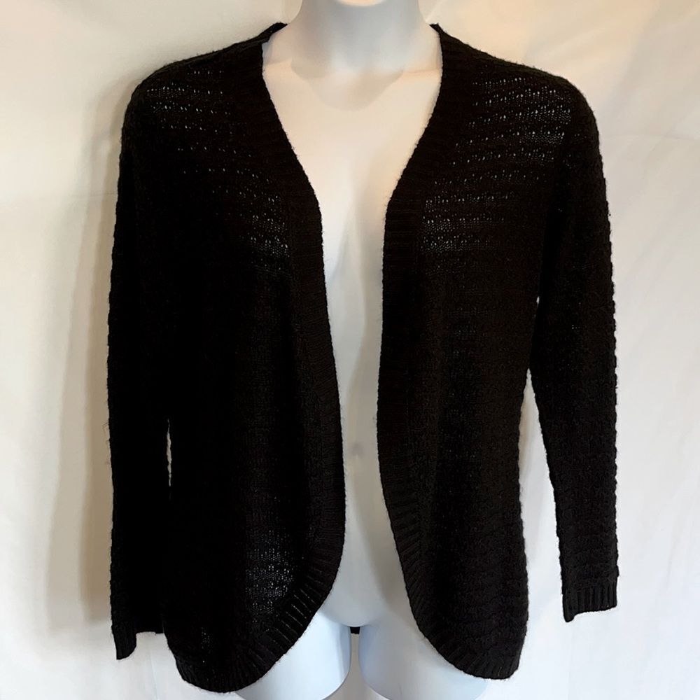 Rebecca Malone open knit cardigan size Large